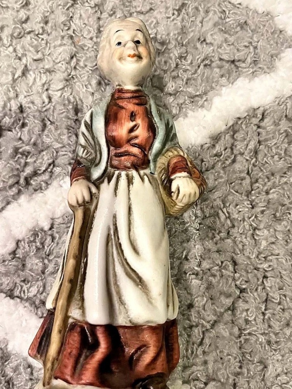 vintage 1980s Homco bisque porcelain figurine #figure #decor #home
